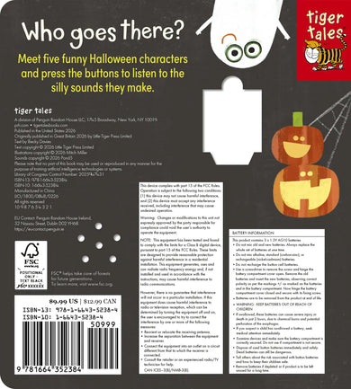 Ghost Goes Boo! An Interactive Book with 5 Sounds! US - Board book