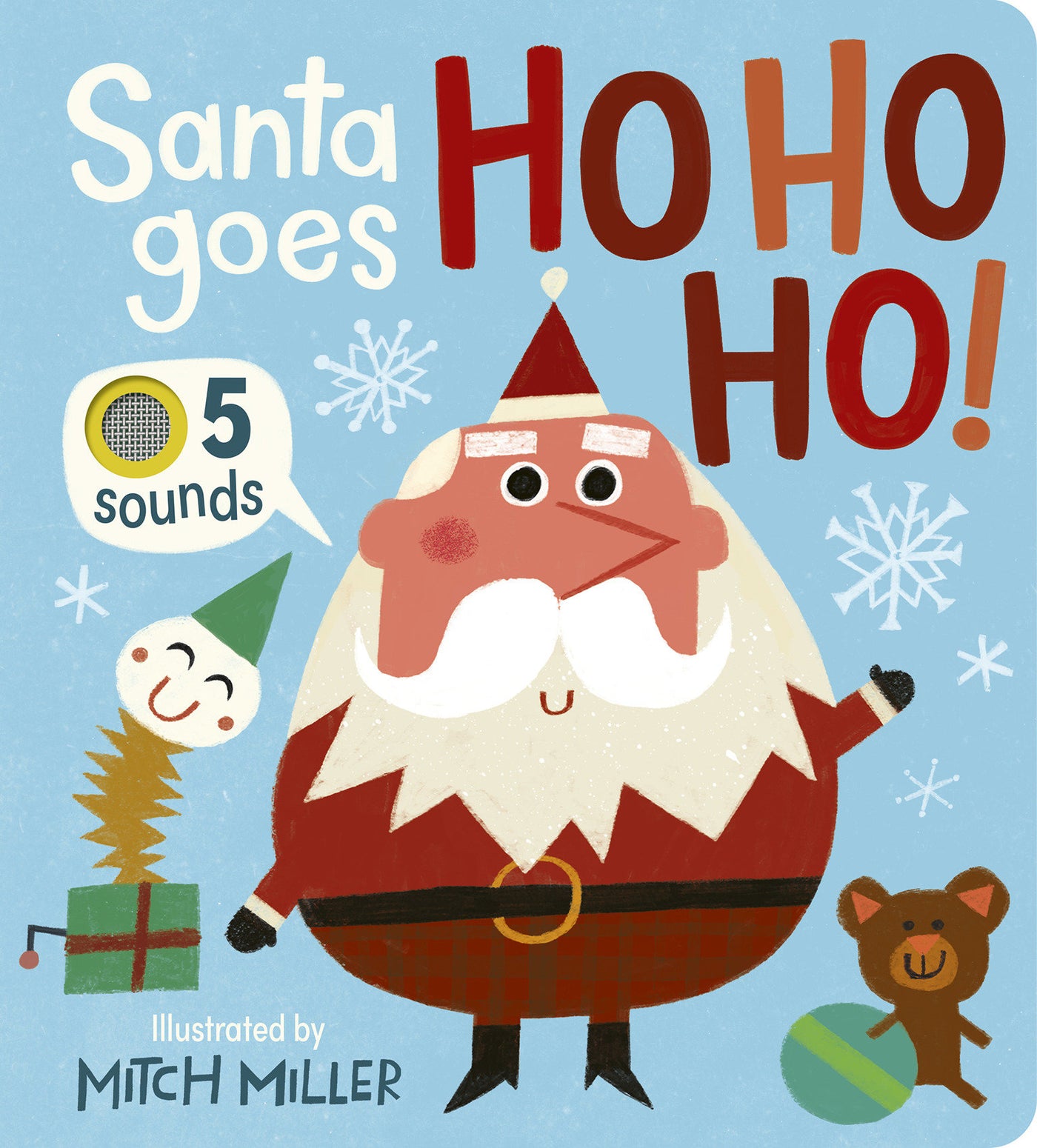 Santa Goes Ho Ho Ho! An Interactive Book with 5 Sounds!-Children’s / Teenage fiction: General and modern fiction-買書書 BuyBookBook