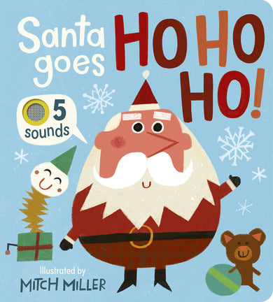 Santa Goes Ho Ho Ho! An Interactive Book with 5 Sounds!-Children’s / Teenage fiction: General and modern fiction-買書書 BuyBookBook