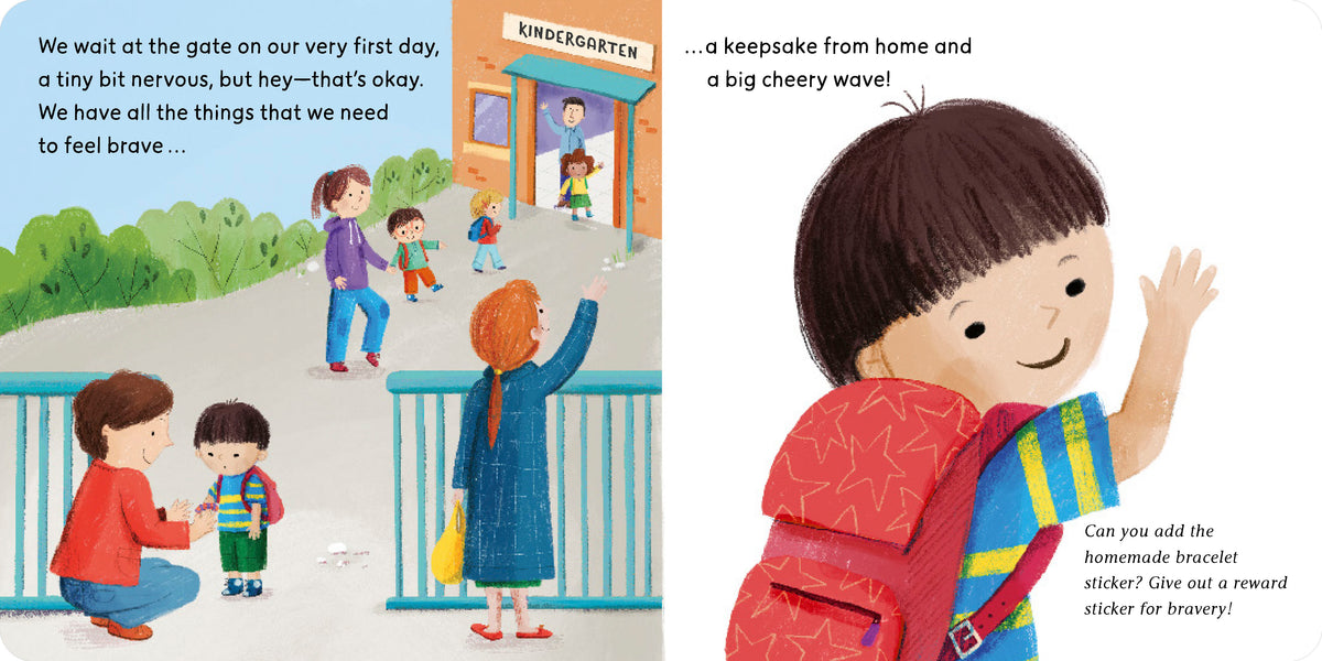 Bye Bye Preschool, Hello Kindergarten! interior 2 (ISBN 9781664352568)