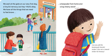 Bye Bye Preschool, Hello Kindergarten! interior 2 (ISBN 9781664352568)