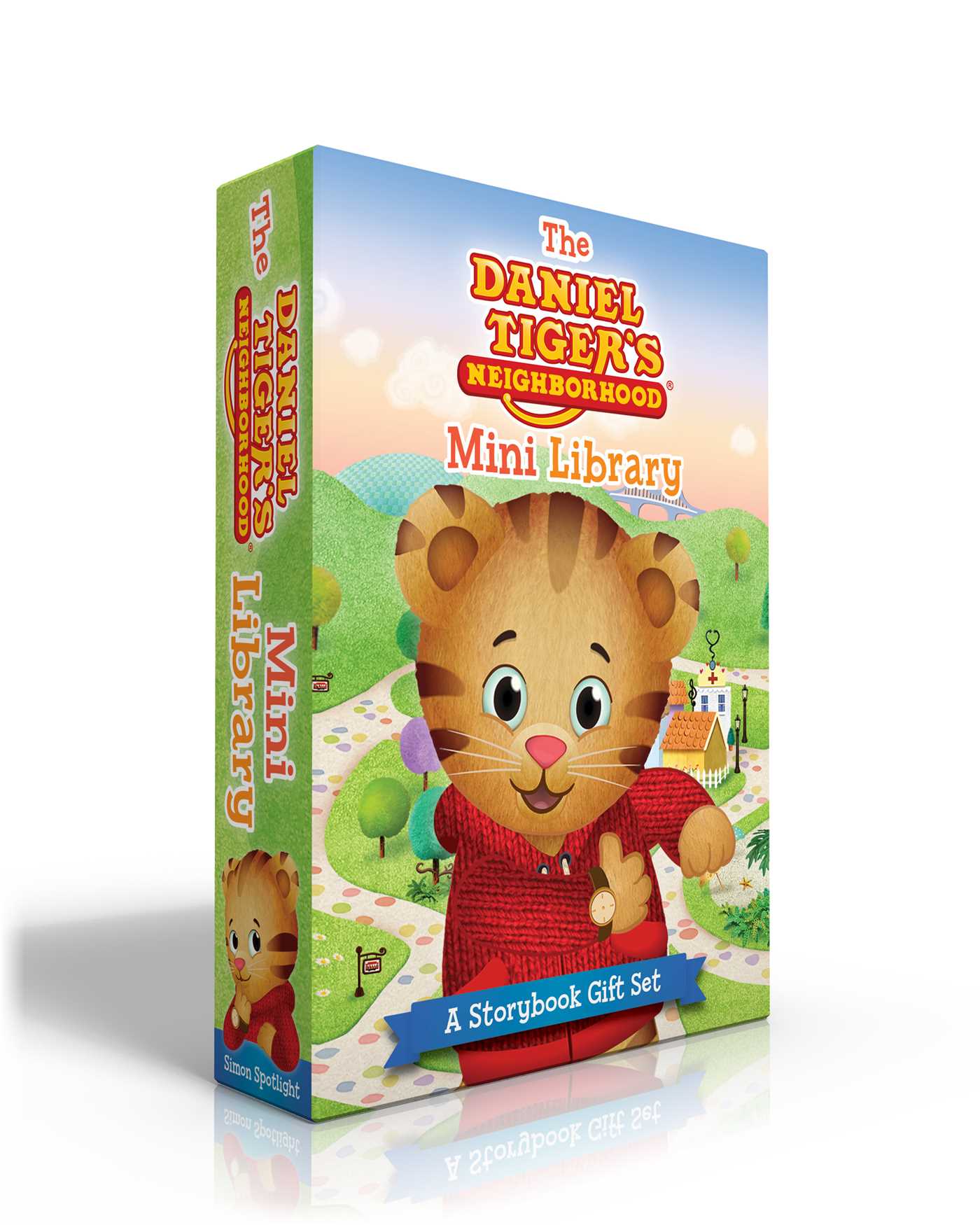 The Daniel Tiger's Neighborhood Mini Library (Boxed Set) cover (ISBN 9781665954730)
