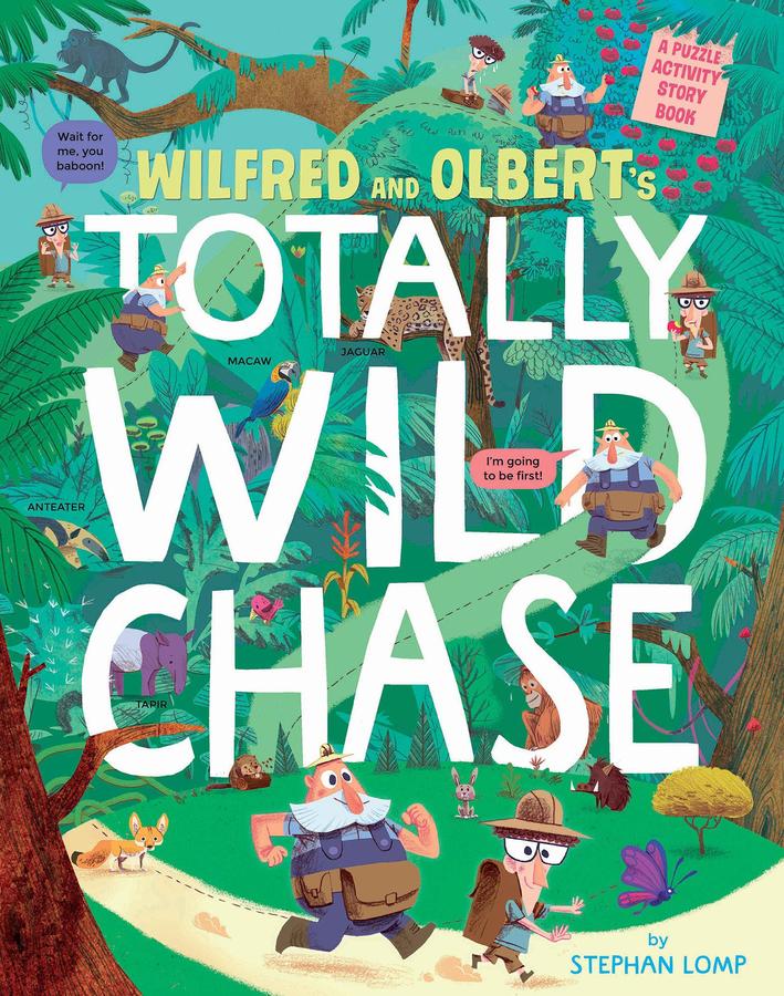 Wilfred and Olbert's Totally Wild Chase-Children’s / Teenage fiction: Action and adventure stories-買書書 BuyBookBook