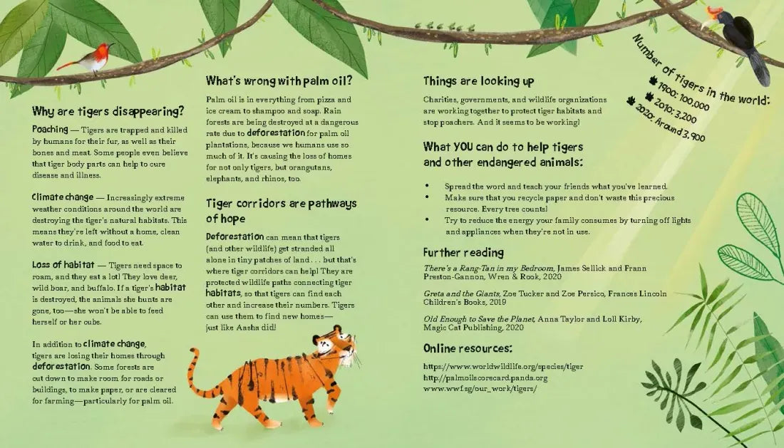 The Last Tiger US - Hardback