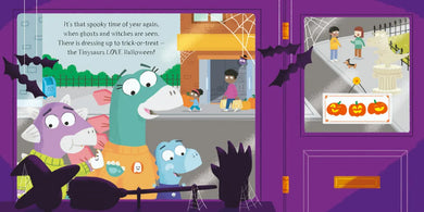The Tinysaurs Trick or Treat US - Hardback