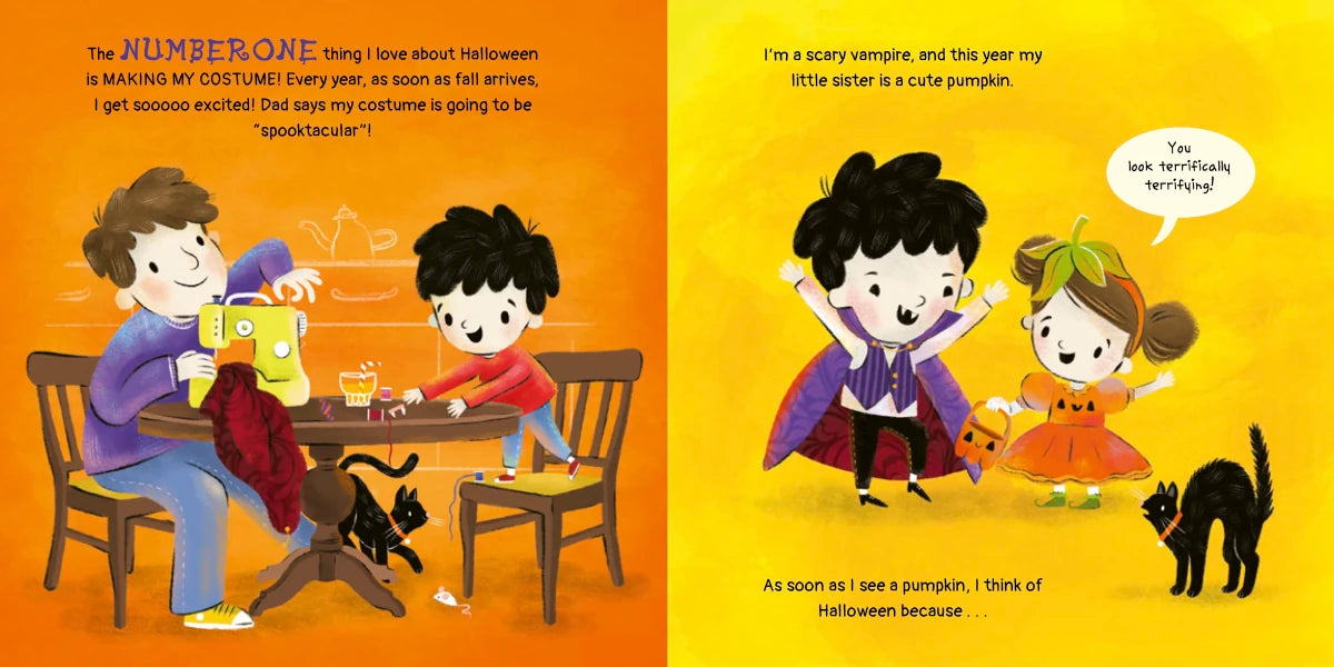 10 Things I Love About Halloween US - Hardback