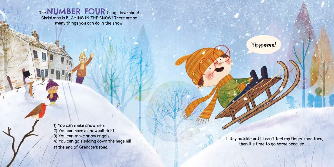 10 Things I Love About Christmas US - Hardback