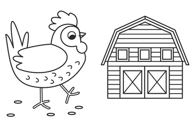 My Busy Farm Coloring Book US - Paperback / softback
