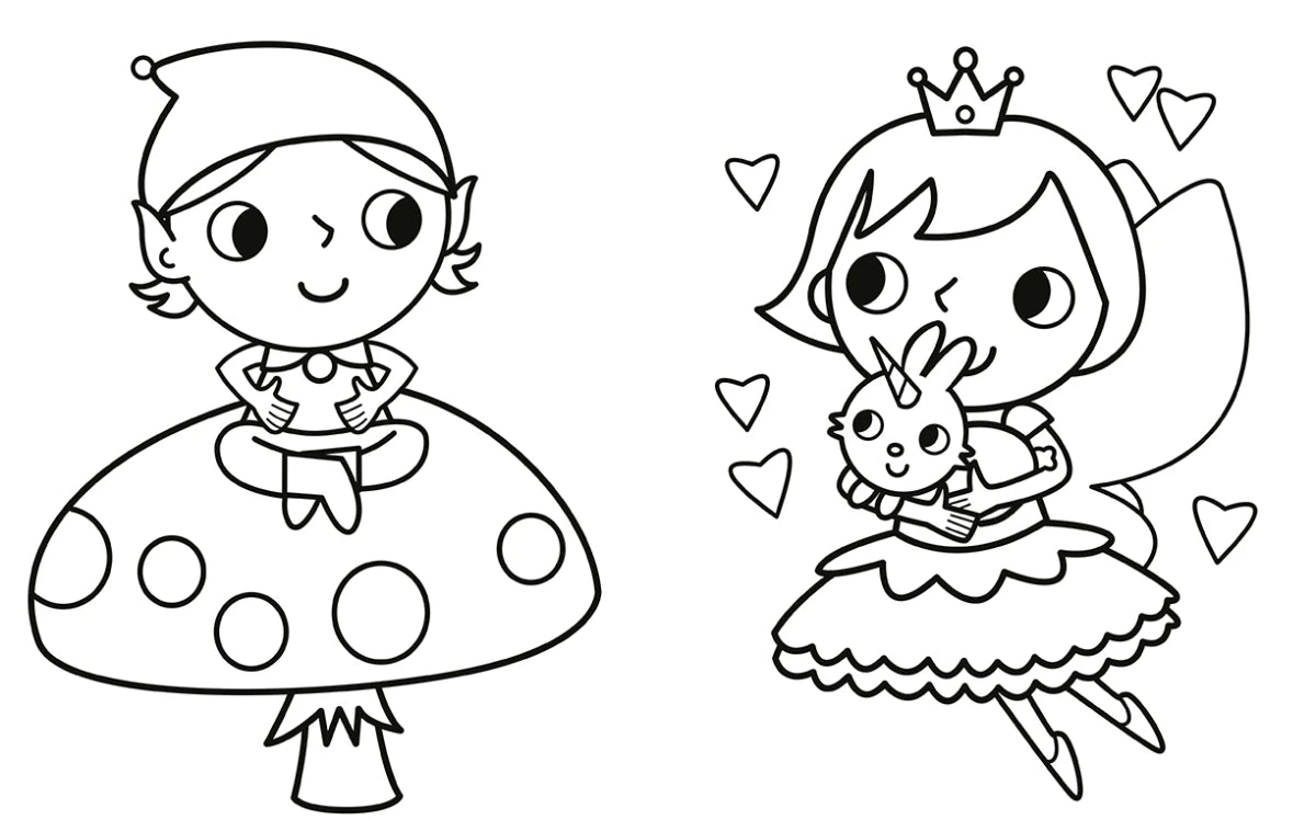 My Busy Magical Friends Coloring Book US - Paperback / softback