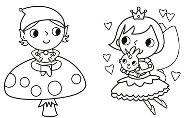 My Busy Magical Friends Coloring Book US - Paperback / softback