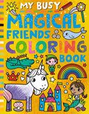 My Busy Magical Friends Coloring Book-Children’s interactive and activity books and kits-買書書 BuyBookBook