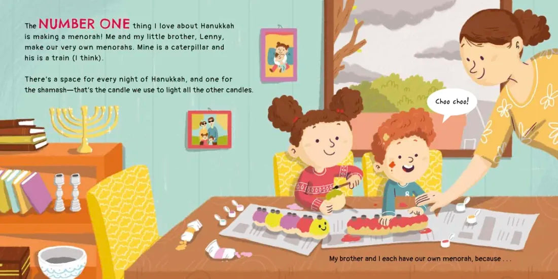 10 Things I Love About Hanukkah US - Hardback