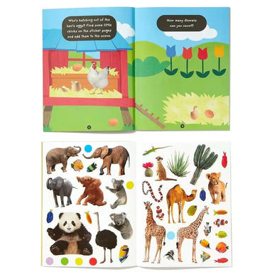 Baby Animals: 4 Activity Book Boxed Set with Stickers