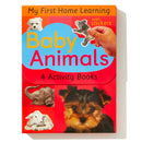 Baby Animals: 4 Activity Book Boxed Set with Stickers US - Multiple-component retail product, boxed