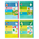 First Words and More: 4 Activity Book Boxed Set with Stickers