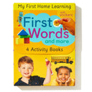 First Words and More: 4 Activity Book Boxed Set with Stickers US - Multiple-component retail product, boxed