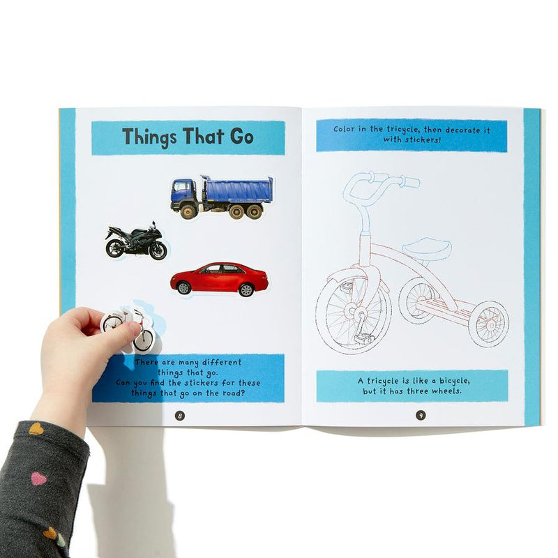 First Words and More: 4 Activity Book Boxed Set with Stickers US - Multiple-component retail product, boxed