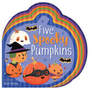 Five Spooky Pumpkins-Children’s / Teenage fiction: General and modern fiction-買書書 BuyBookBook
