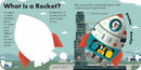 How It Works: Rocket US - Board book