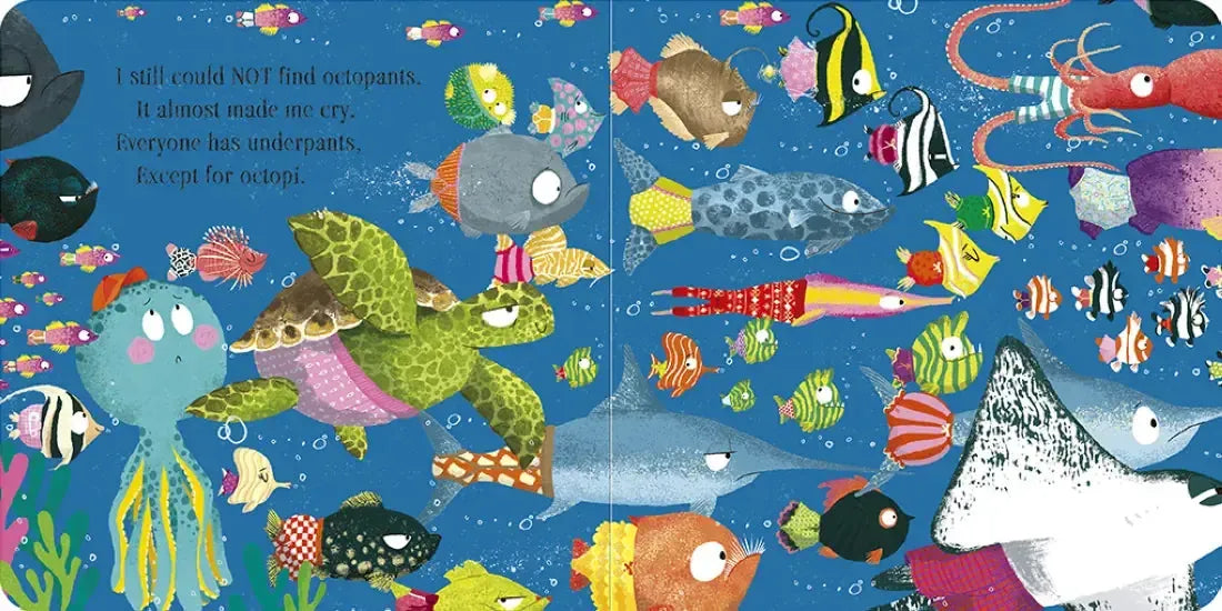 Octopants US - Board book