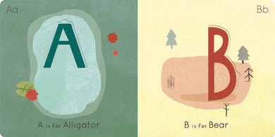 A to Z: An Alphabet of Animals US - Board book