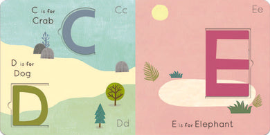 A to Z: An Alphabet of Animals US - Board book