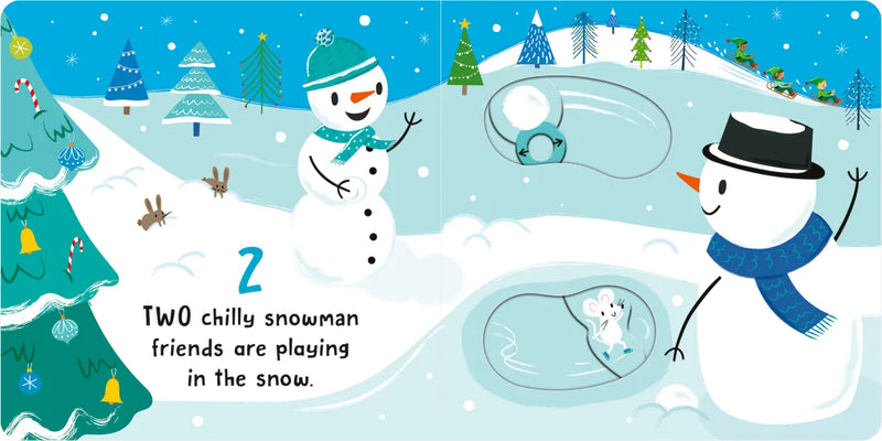 Five Christmas Friends US - Board book