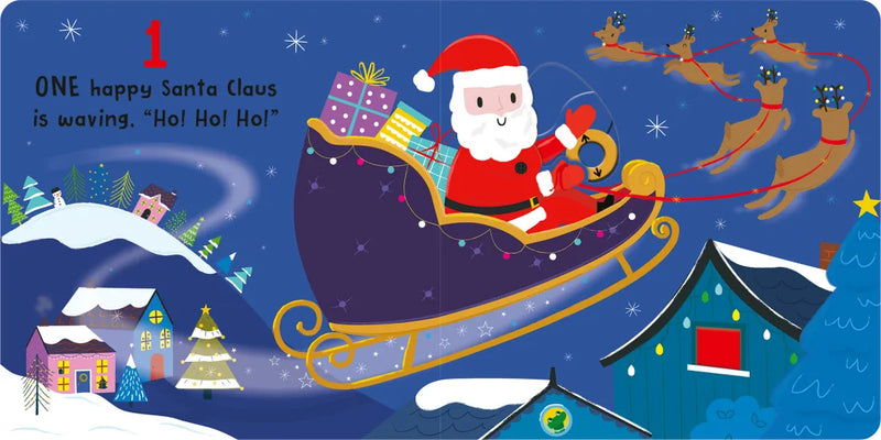 Five Christmas Friends US - Board book