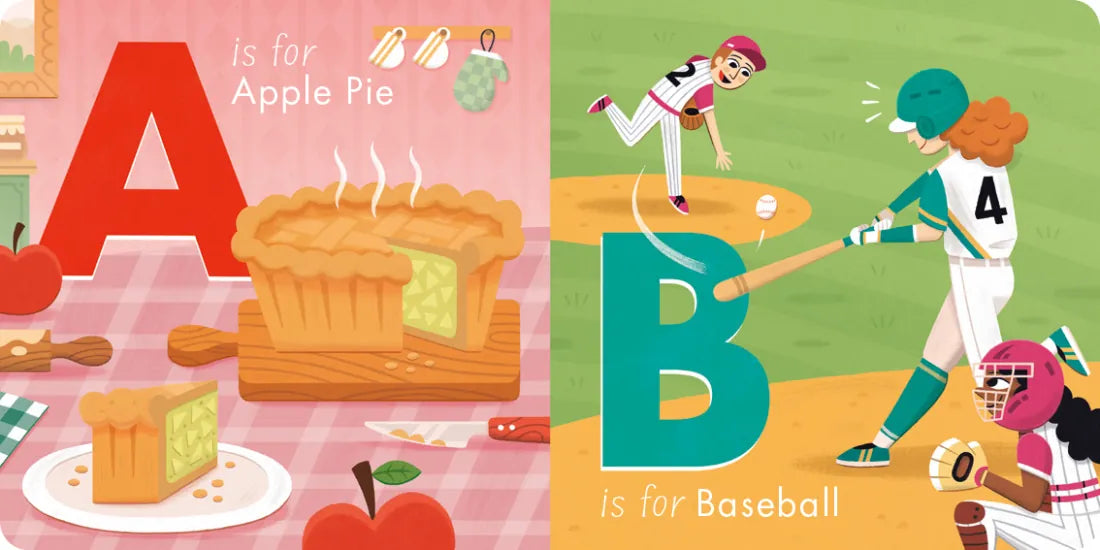 America from A to Z US - Board book