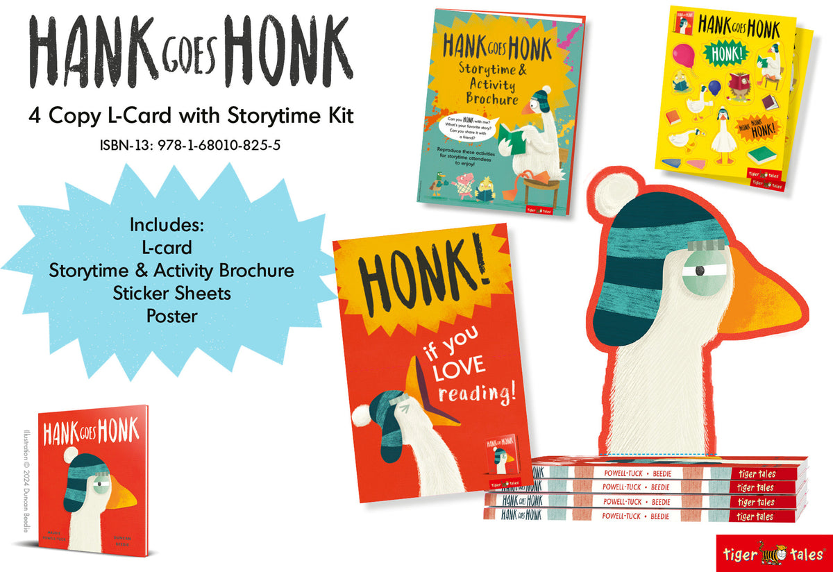 Hank Goes Honk L-Card 4 Copy L Card with Storytime Kit cover (ISBN 9781680108255)