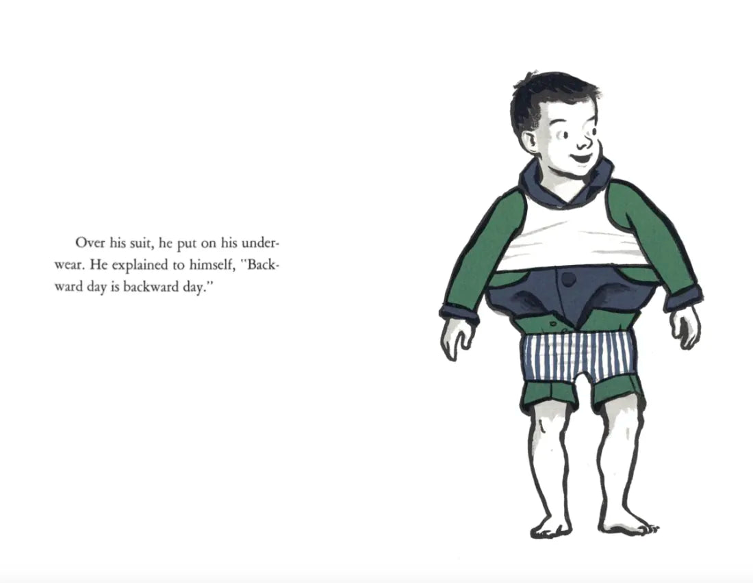 The Backward Day US - Hardback
