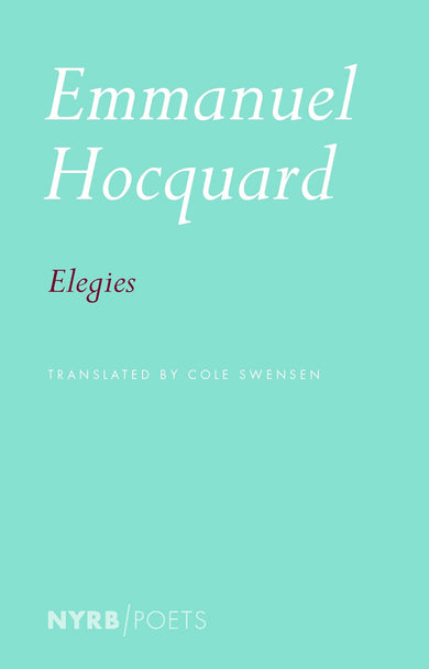 Elegies-Poetry-買書書 BuyBookBook