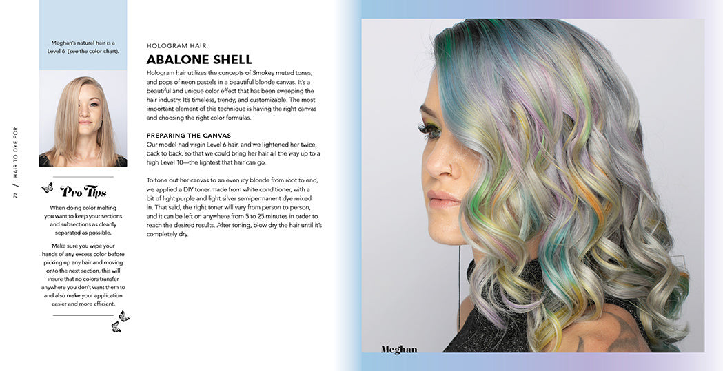 Hair to Dye For inside page 3