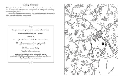 American Girl Coloring Journal inside page 3