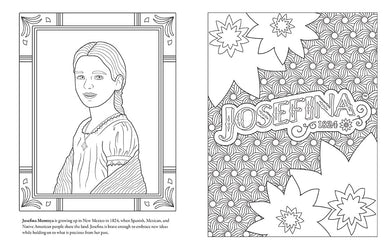 American Girl Coloring Journal inside page 4