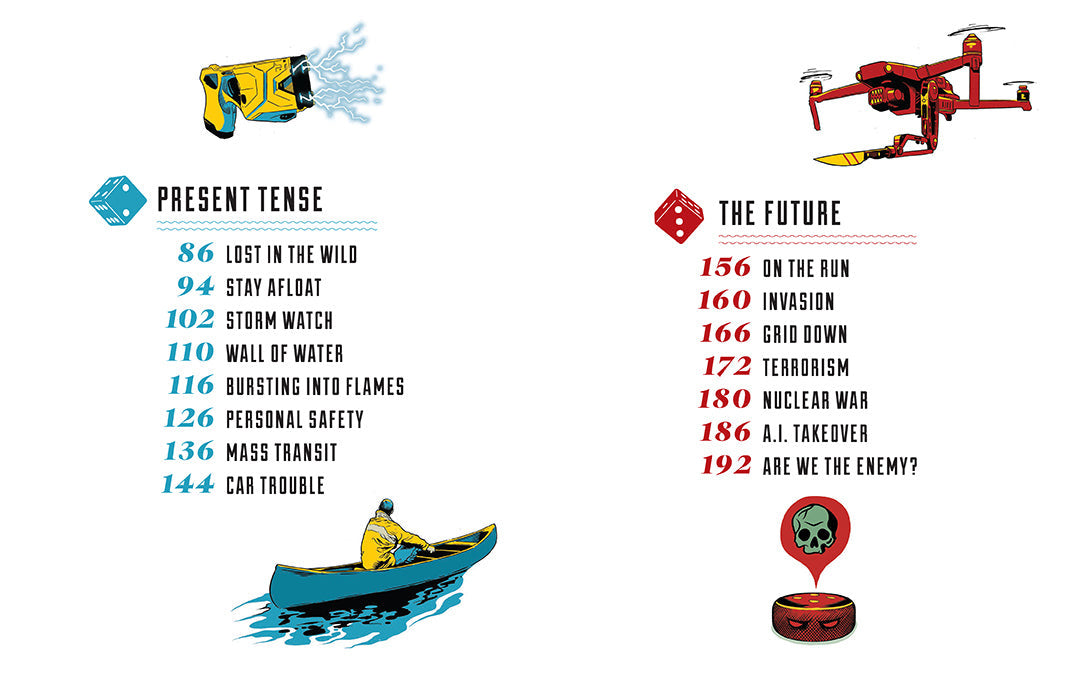 Beat the Odds Survival Manual inside page 1