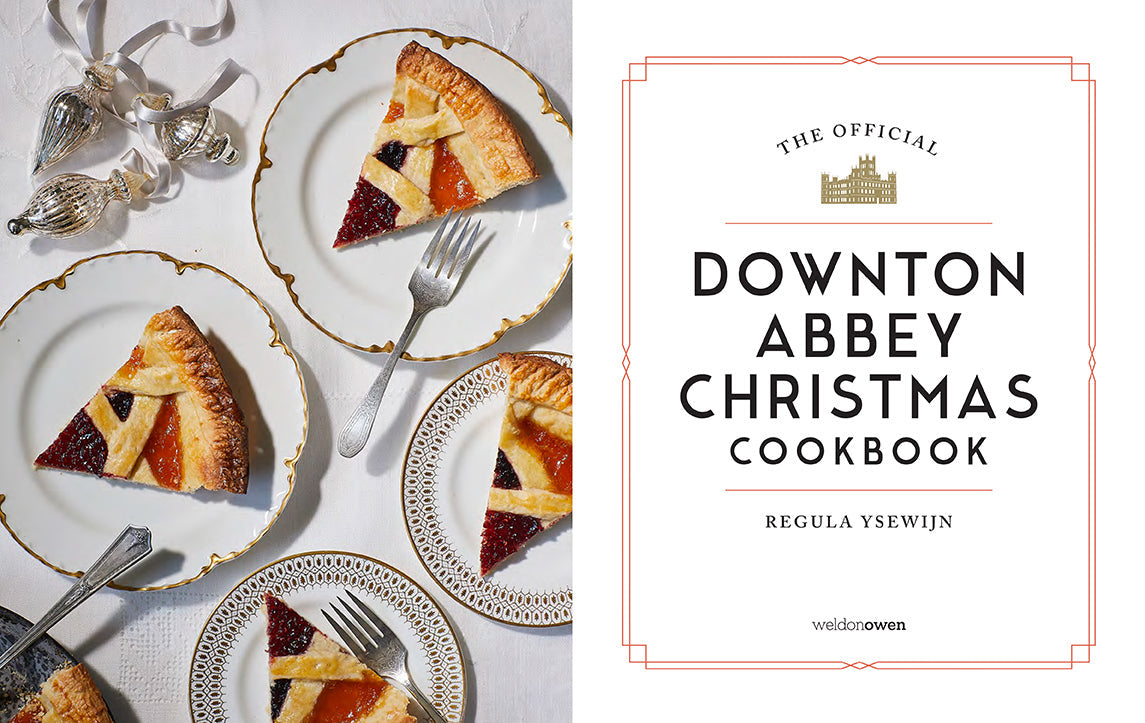 Official Downton Abbey Christmas Cookbook inside page 1