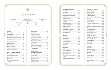 Official Downton Abbey Christmas Cookbook inside page 3