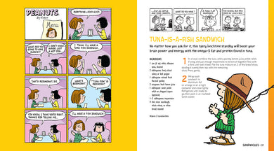 Peanuts Lunch Bag Cookbook inside page 1