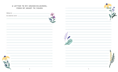 Grandmother's Words of Wisdom inside page 1
