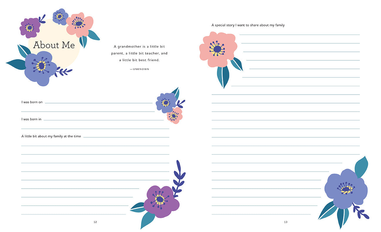 Grandmother's Words of Wisdom inside page 3