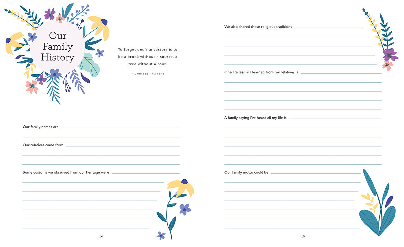Grandmother's Words of Wisdom inside page 4