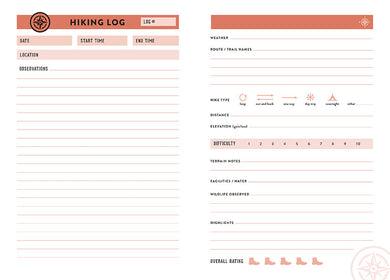 Hiker's Journal inside page 3
