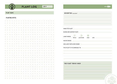 Gardener's Journal inside page 3