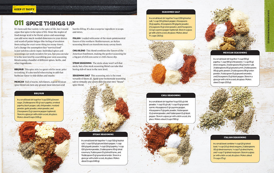 Ultimate Survival Cookbook inside page 4