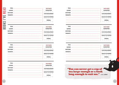 Mental Floss: The Curious Reader Journal for Book Lovers inside page 1