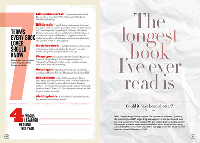 Mental Floss: The Curious Reader Journal for Book Lovers inside page 4