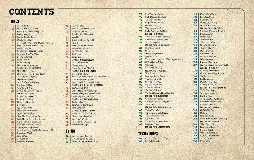 Total Fly Fishing Manual inside page 1