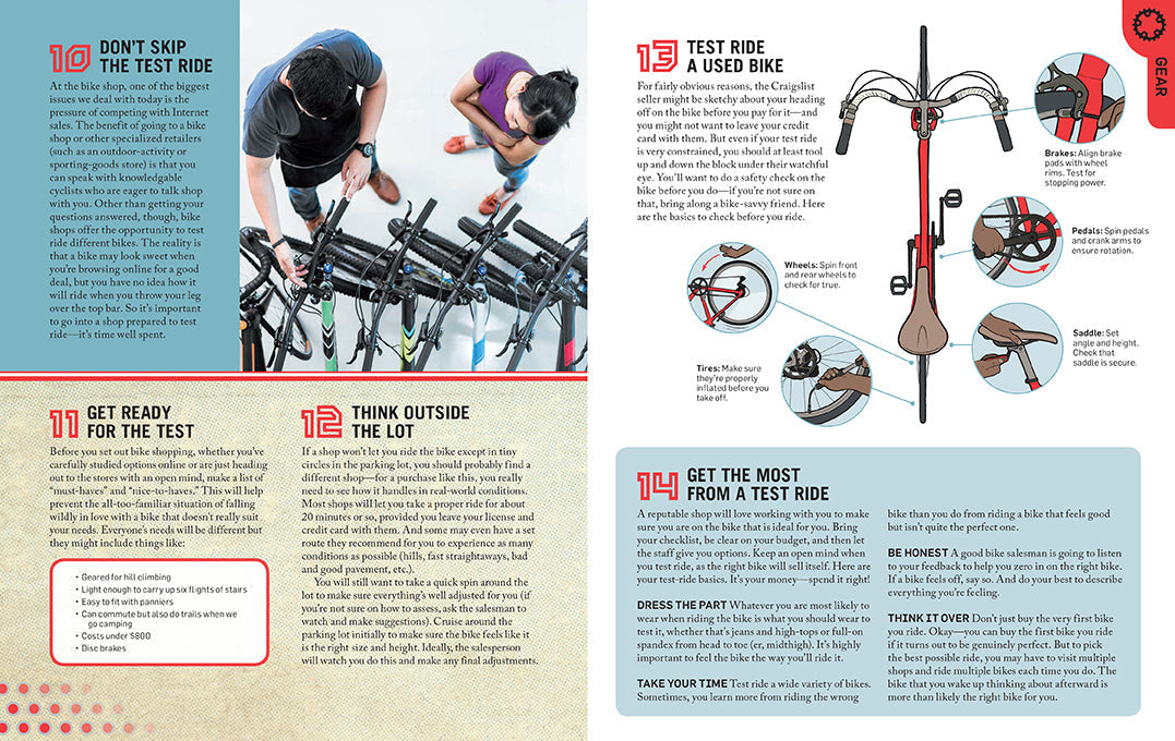 Total Bicycling Manual inside page 4