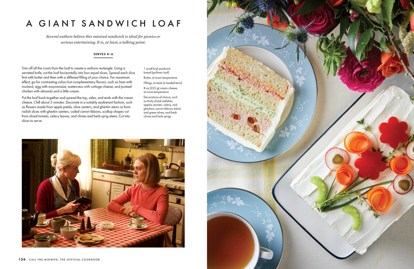 Call the Midwife the Official Cookbook inside page 5